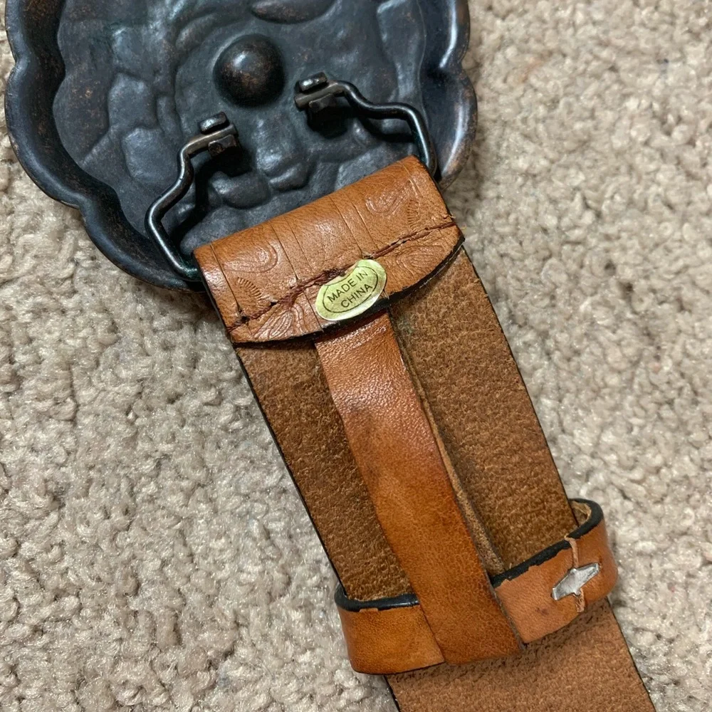 Olga Santini small Italian leather embellish‎ belt